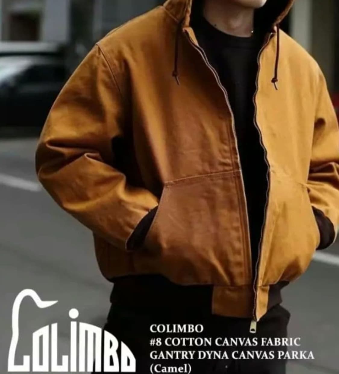 colimbo 콜림보 캔버스 파카 상품이미지1