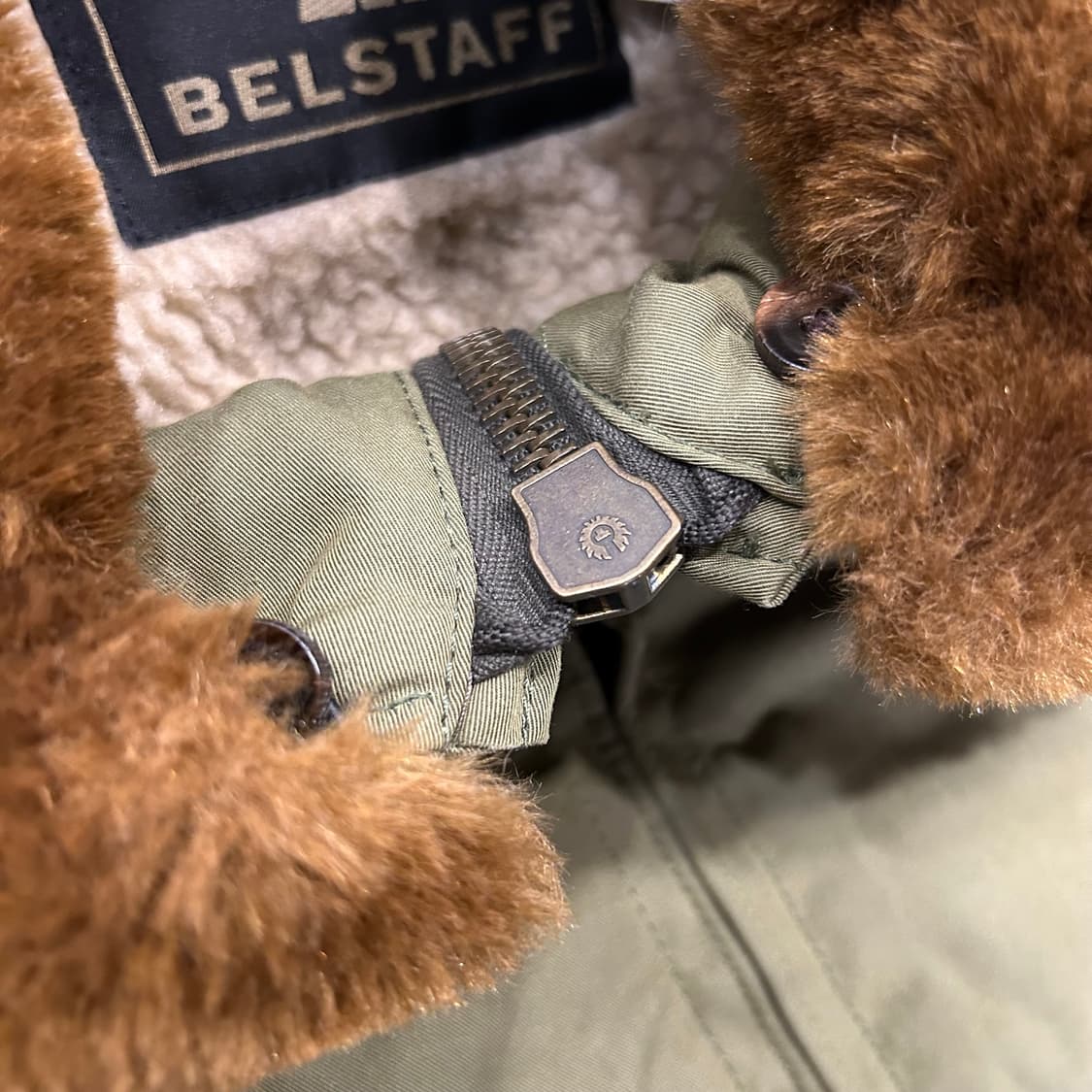 [46] BELSTAFF 벨스토프 데이비드 베컴 B-10 퍼자켓 A371 상품이미지7