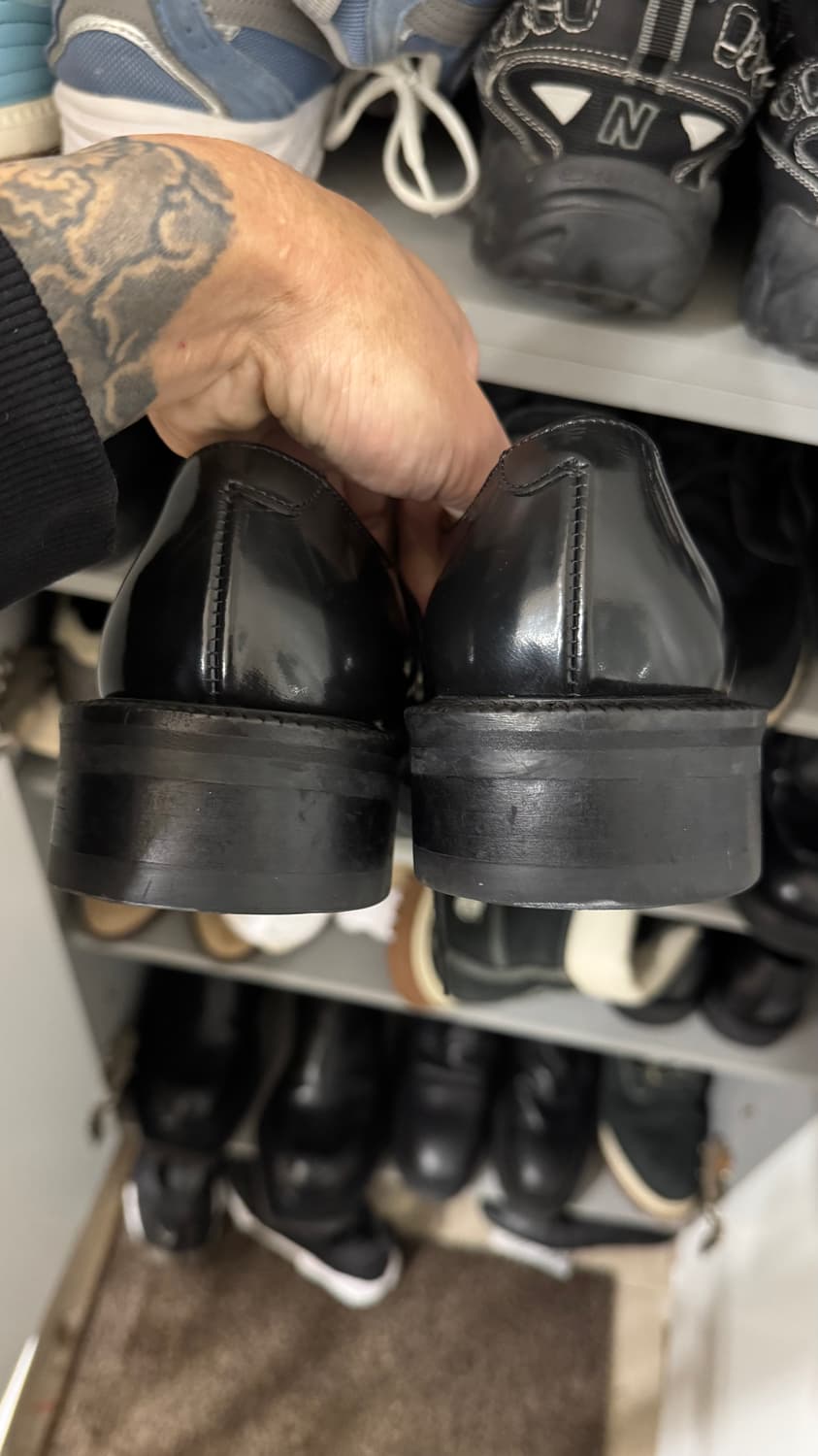 로스트가든 더비 블랙 로퍼(230mm) 상품이미지3