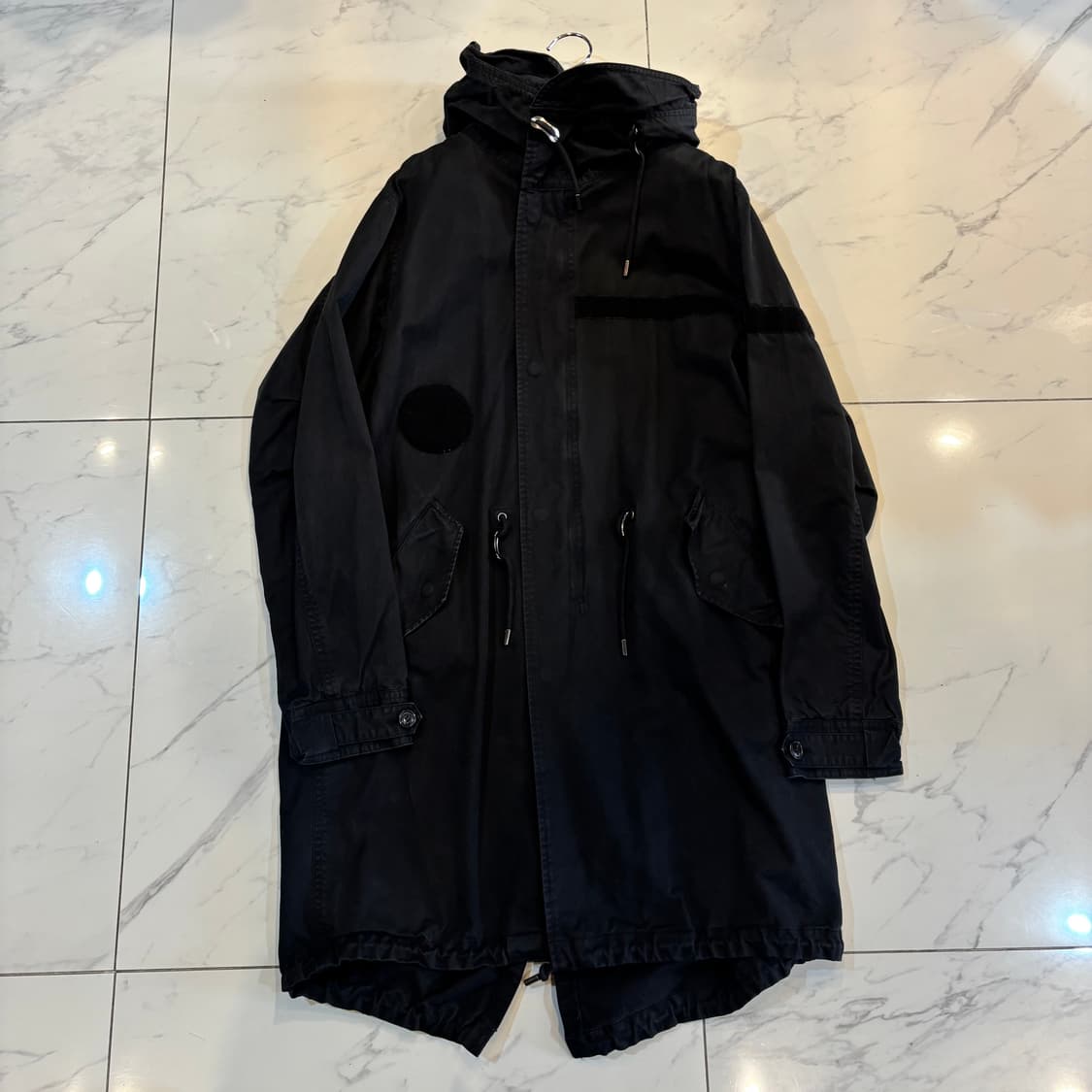 비이커 블랙 야상 상품이미지1