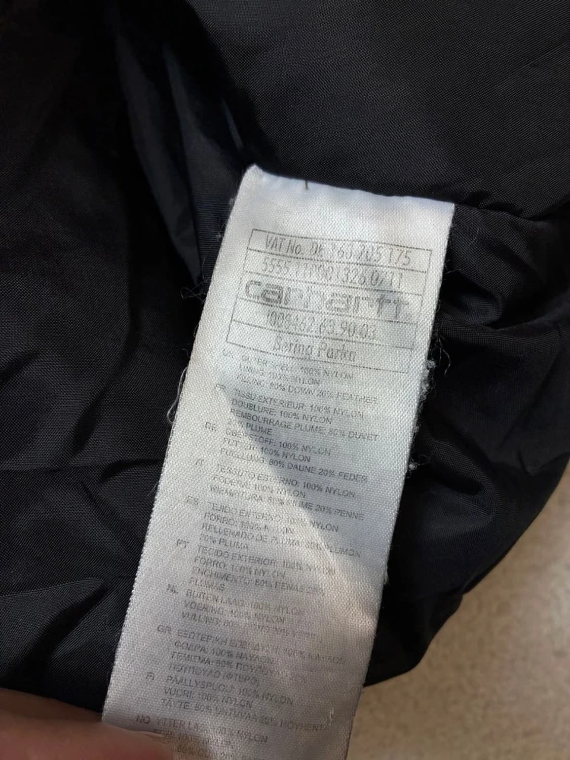 칼하트 Wip 베링 파카 패딩 PN7271 상품이미지9