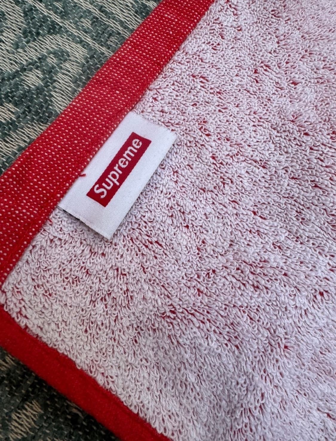 슈프림 12ss SUPREME 비치 타올 박스로고 타월 인테리어 패브릭 상품이미지4