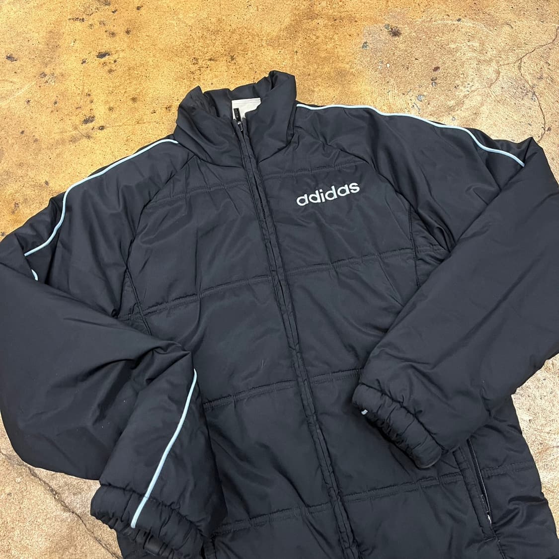 [정품/xs,90] 아디다스 패딩 자켓 블랙 b15 상품이미지1
