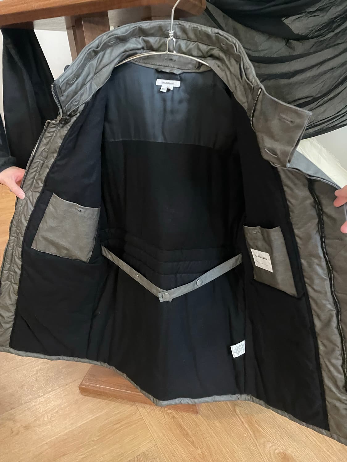 헬무트 랭 아카이브 하이넥 코트 자켓 패딩 긴급판매 이머전시 상품이미지5