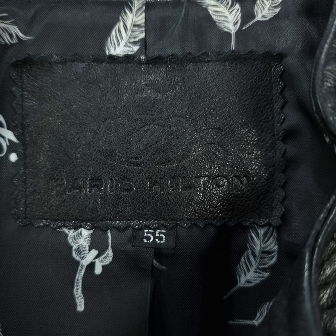 [빈티지] 리얼 램스킨 양가죽 사선 라이더 자켓 블랙 M19801 상품이미지6