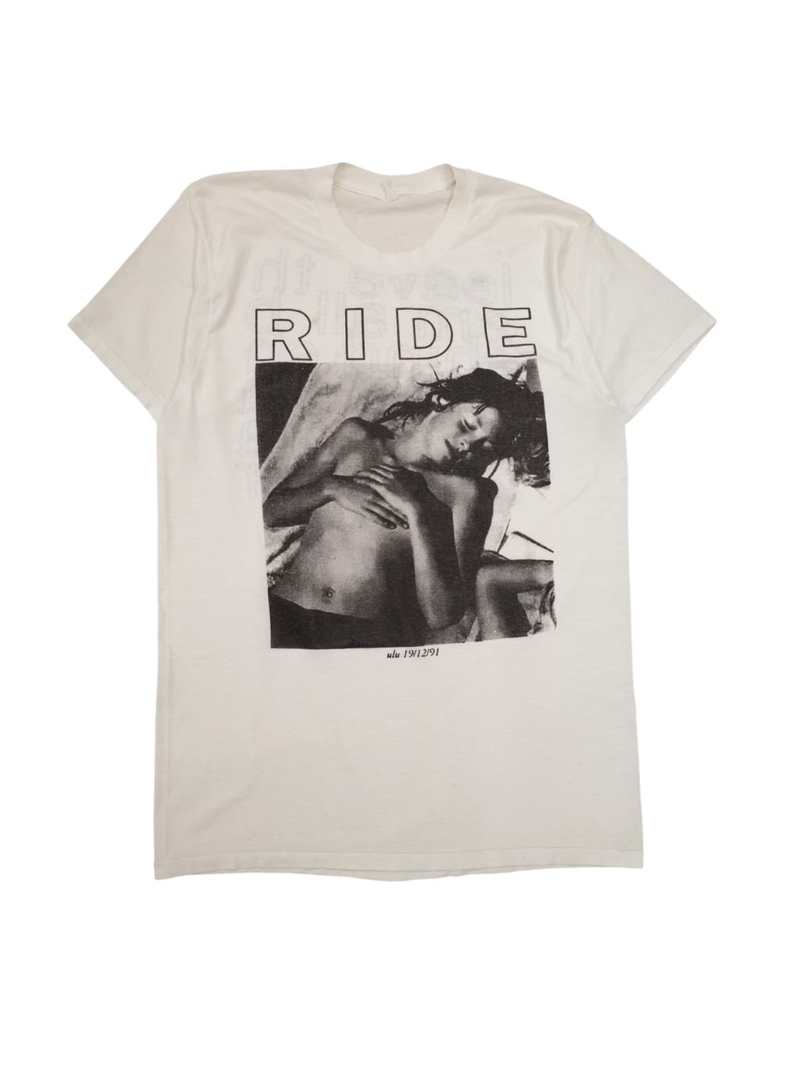 90‘s 라이드 빈티지 밴드 티셔츠 상품이미지1