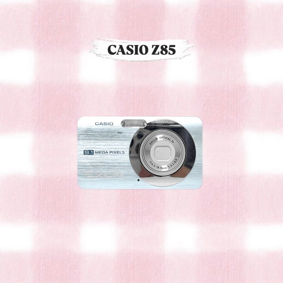 카시오 엑슬림 Z85 스카이블루 빈티지디카 상품이미지1