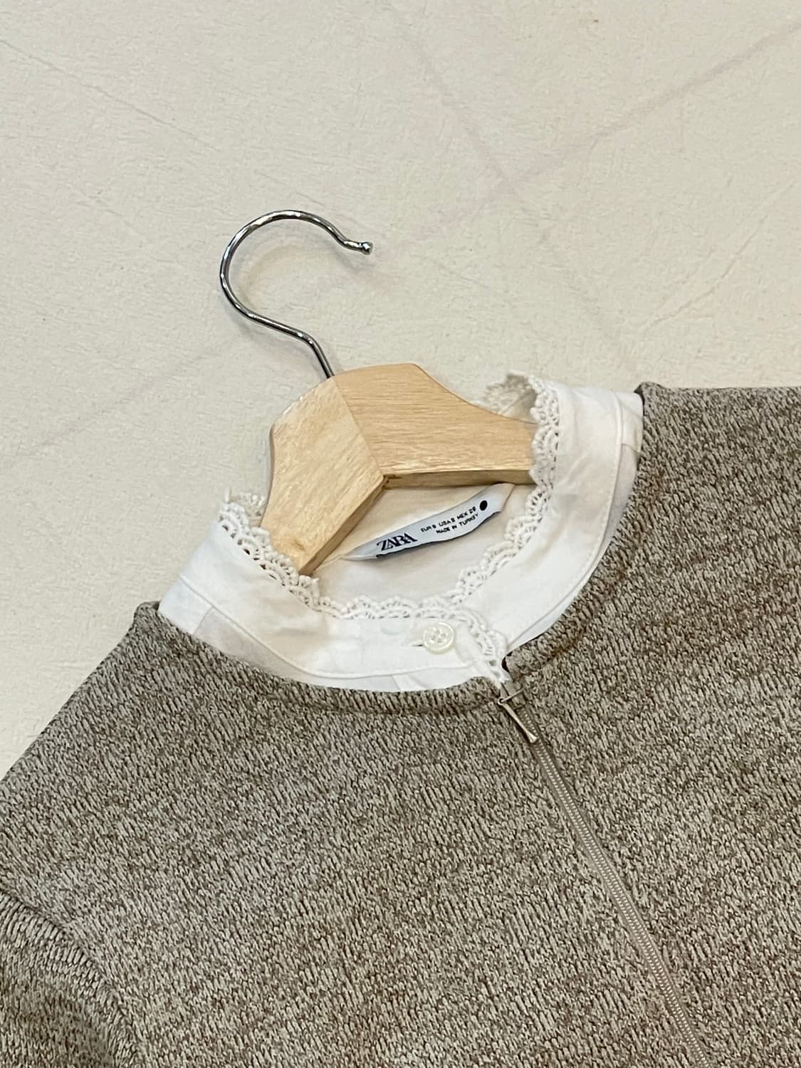 자라 레이스디테일 셔츠 상품이미지1