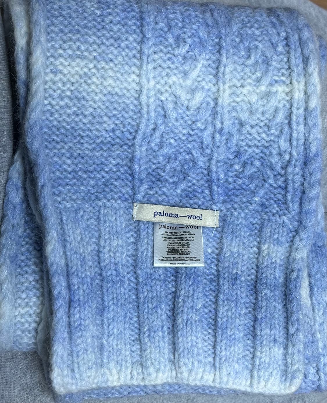 팔로마울 니트 스카프 폰타나 상품이미지3