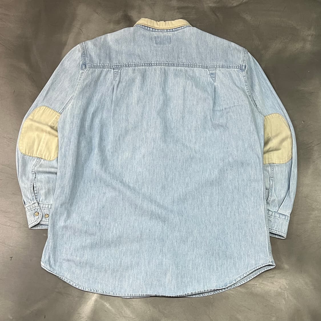  울리치 배색 카라 데님 셔츠 y15808 상품이미지2