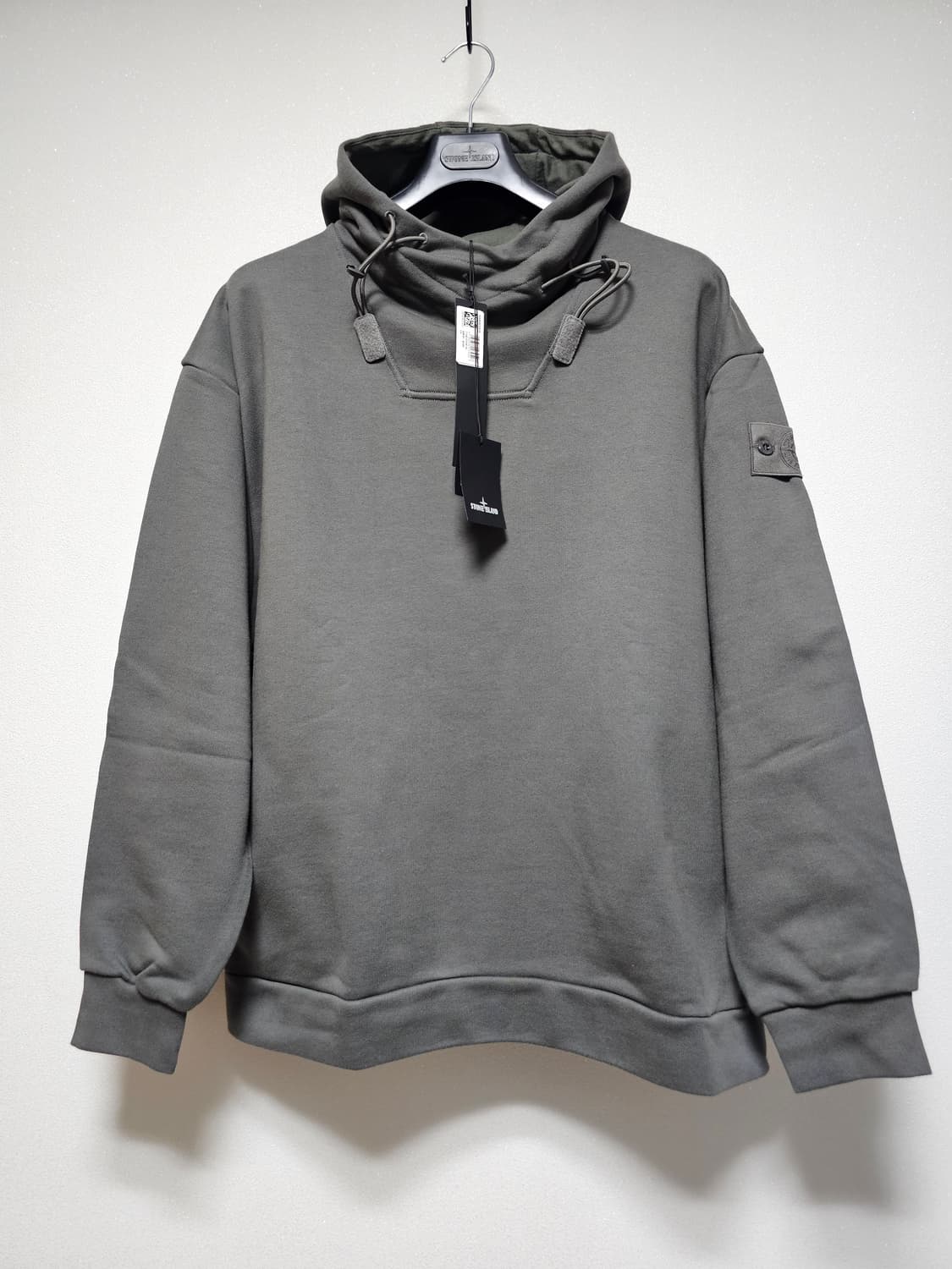 스톤아일랜드 고스트 피스 코튼 플리스 후드 스웨트셔츠 (새 상품) 상품이미지1