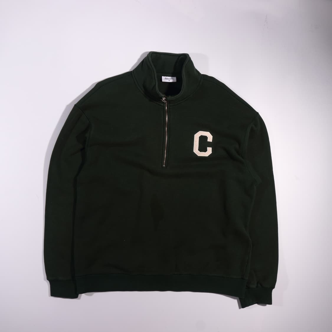 커버낫 반집업 맨투맨 B682 상품이미지1