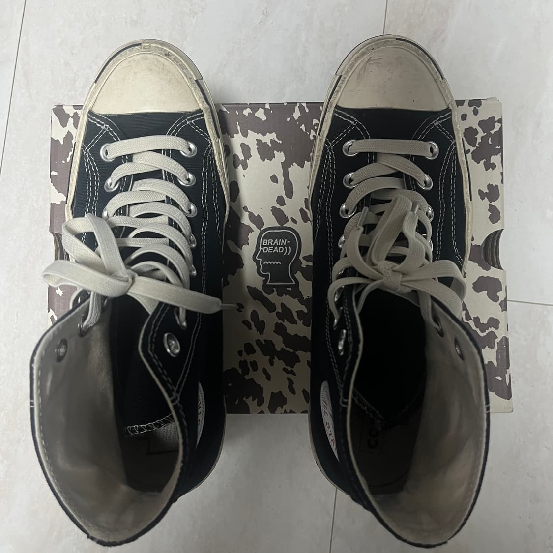 컨버스 x 브레인 데드 척 70 하이 블랙 260 상품이미지1