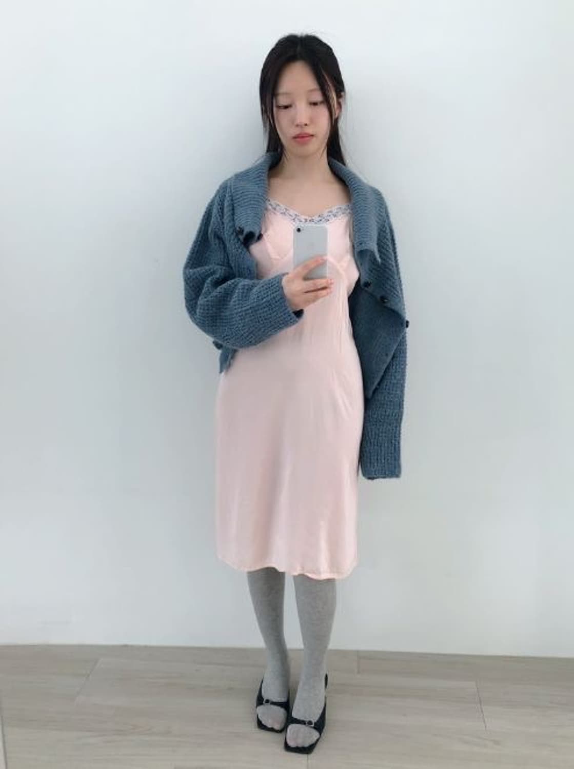 이알로이지 빈티지 슬립 원피스 상품이미지1