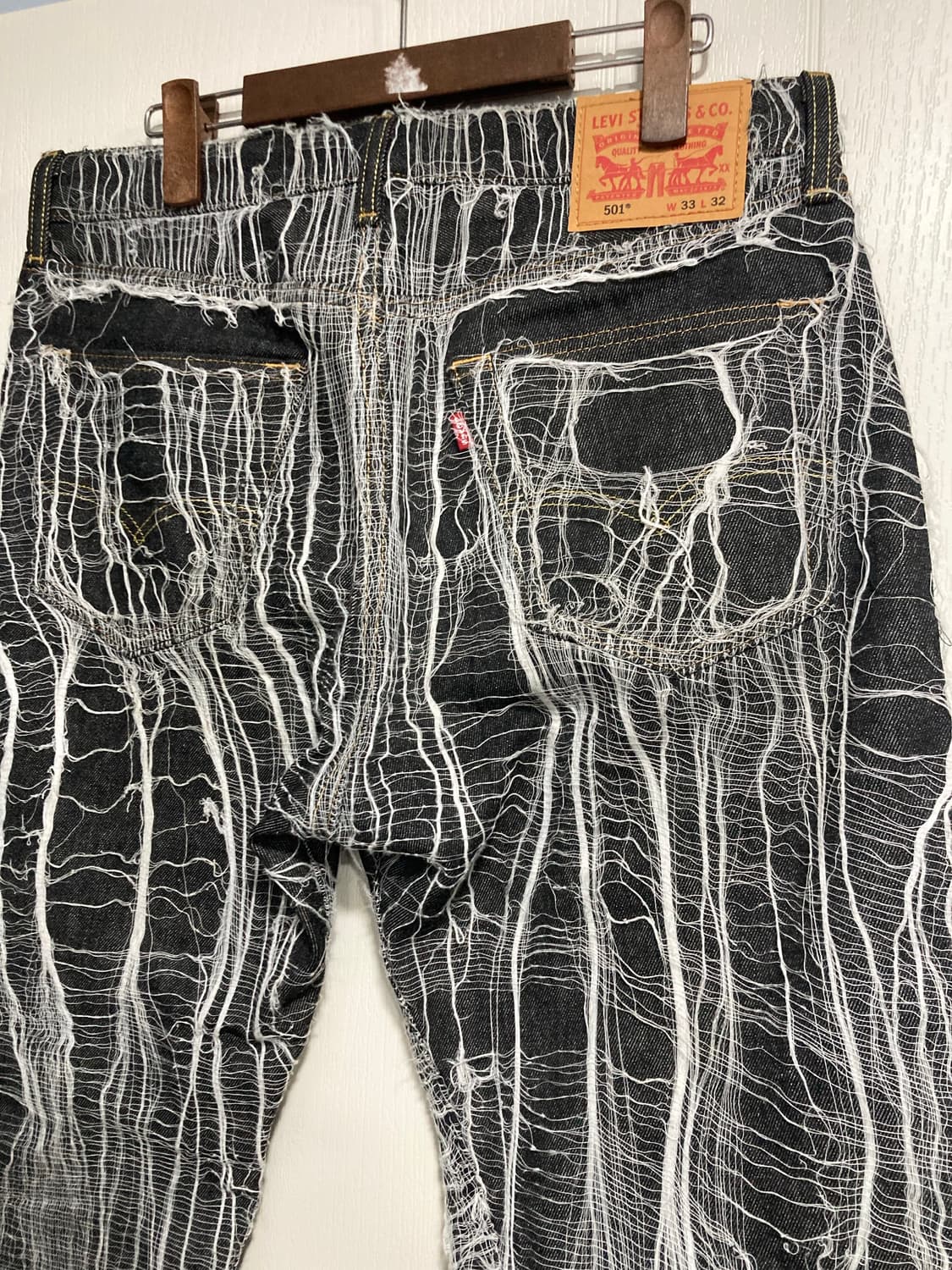 스파이더웹 데님 팬츠 상품이미지9