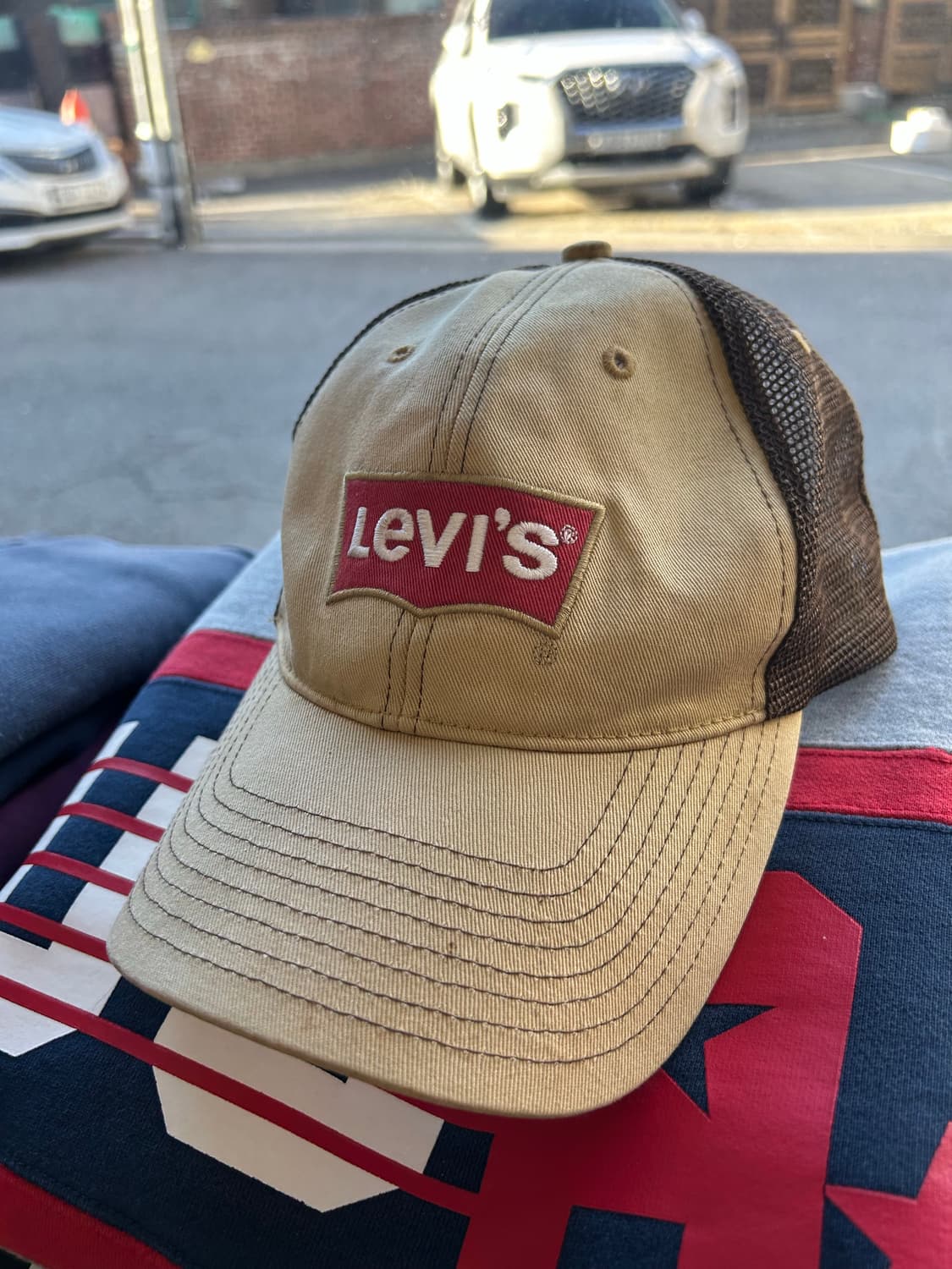 00‘s 리바이스 트러커매쉬캡 상품이미지1