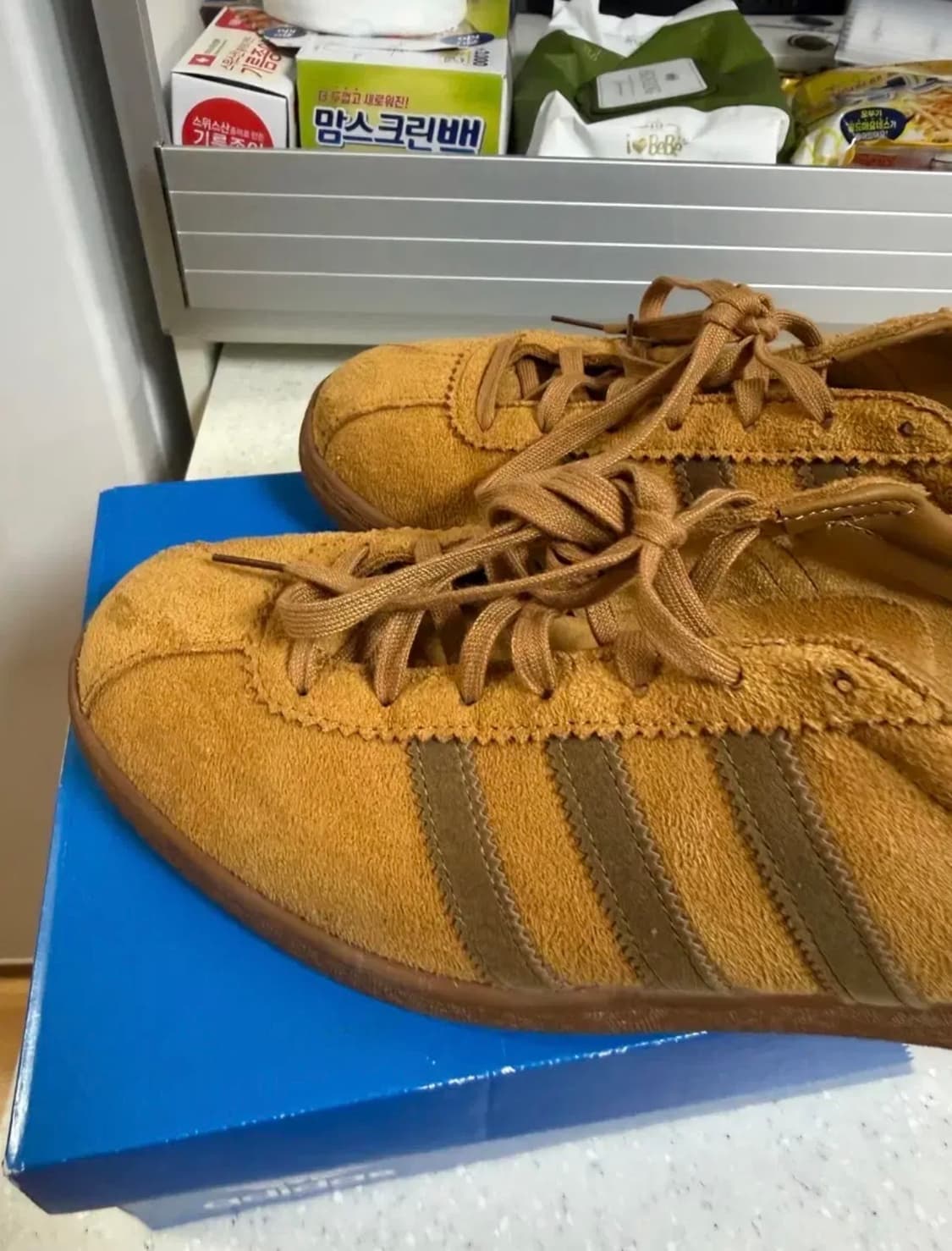 아디다스 토바코 그루엔 메사 브라운 데저트 270mm 상품이미지2