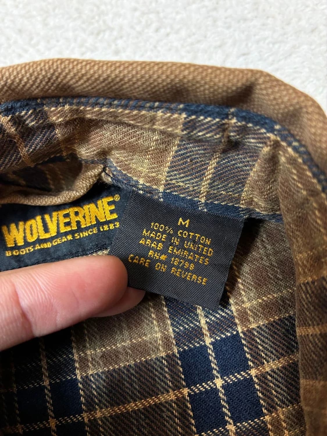 버린 00's 헤비코튼 아메리칸 캐쥬얼 셔츠 PN6913 상품이미지10