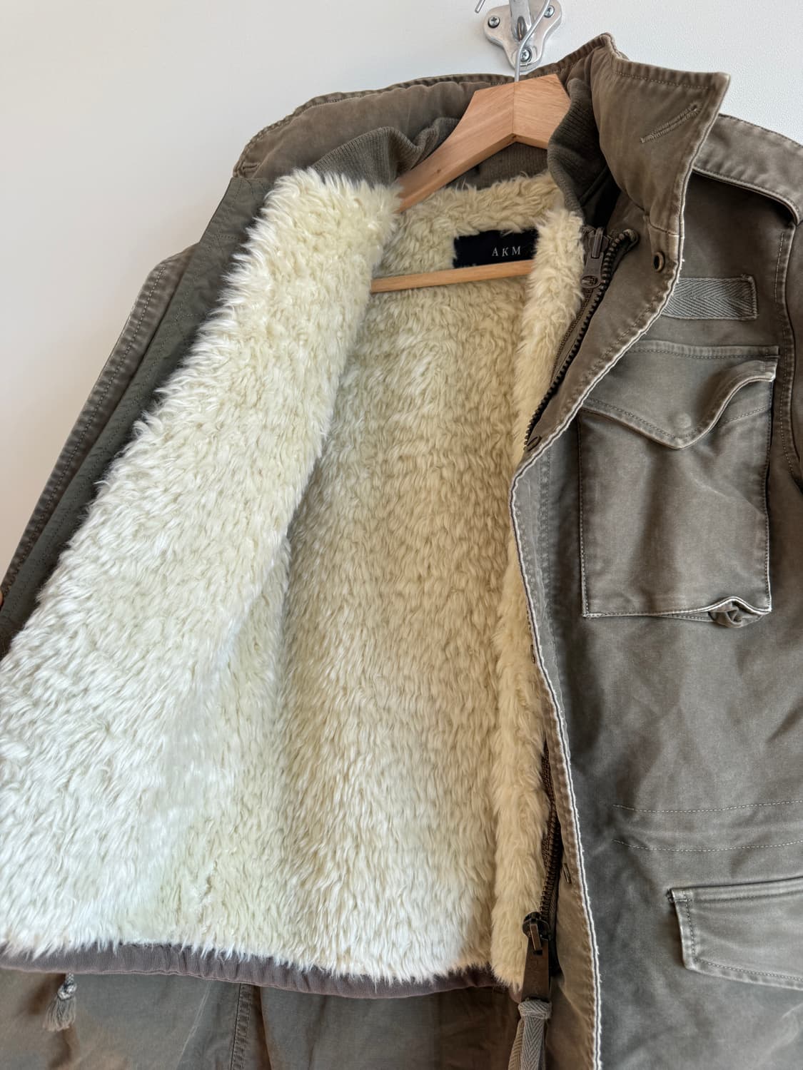 AKM M-65 모티브 필드 자켓 (내피 베스트 포함, TALON ZIP 상품이미지6