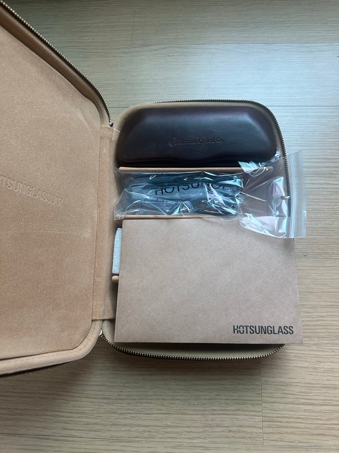 하만옵티컬 월리스44 브라운  새상품 상품이미지1