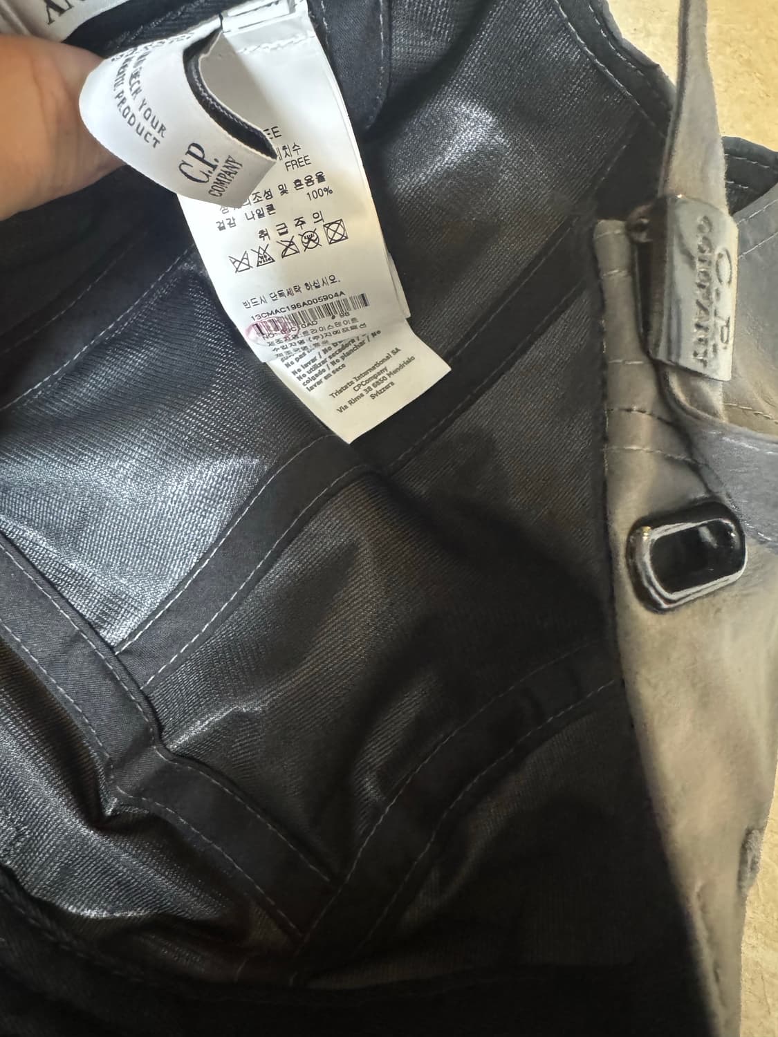 cp컴퍼니 크롬 나일론 캠프캡 상품이미지6