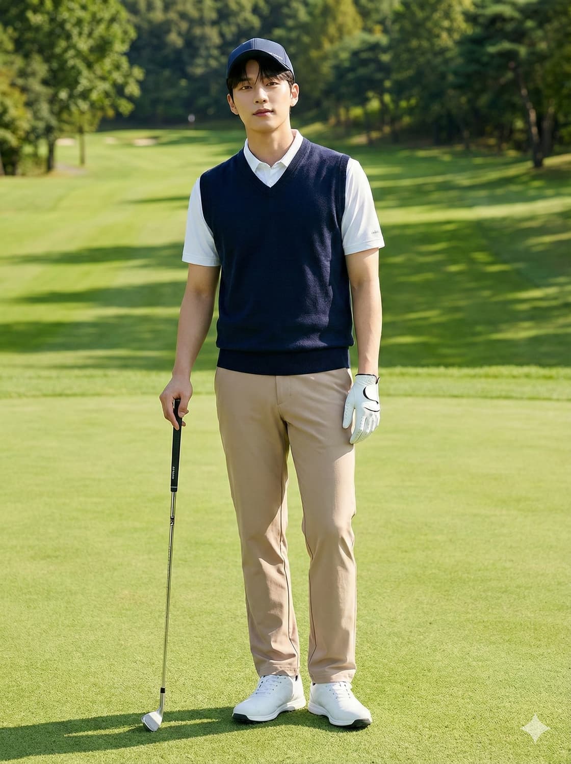 CALVIN KLEIN GOLF 베이지 골프 팬츠_31 상품이미지1