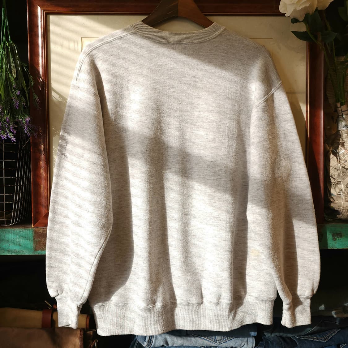 90s 러셀 맨투맨 스웻셔츠 오번 유니버시티 빈티지 프린팅 L 상품이미지3