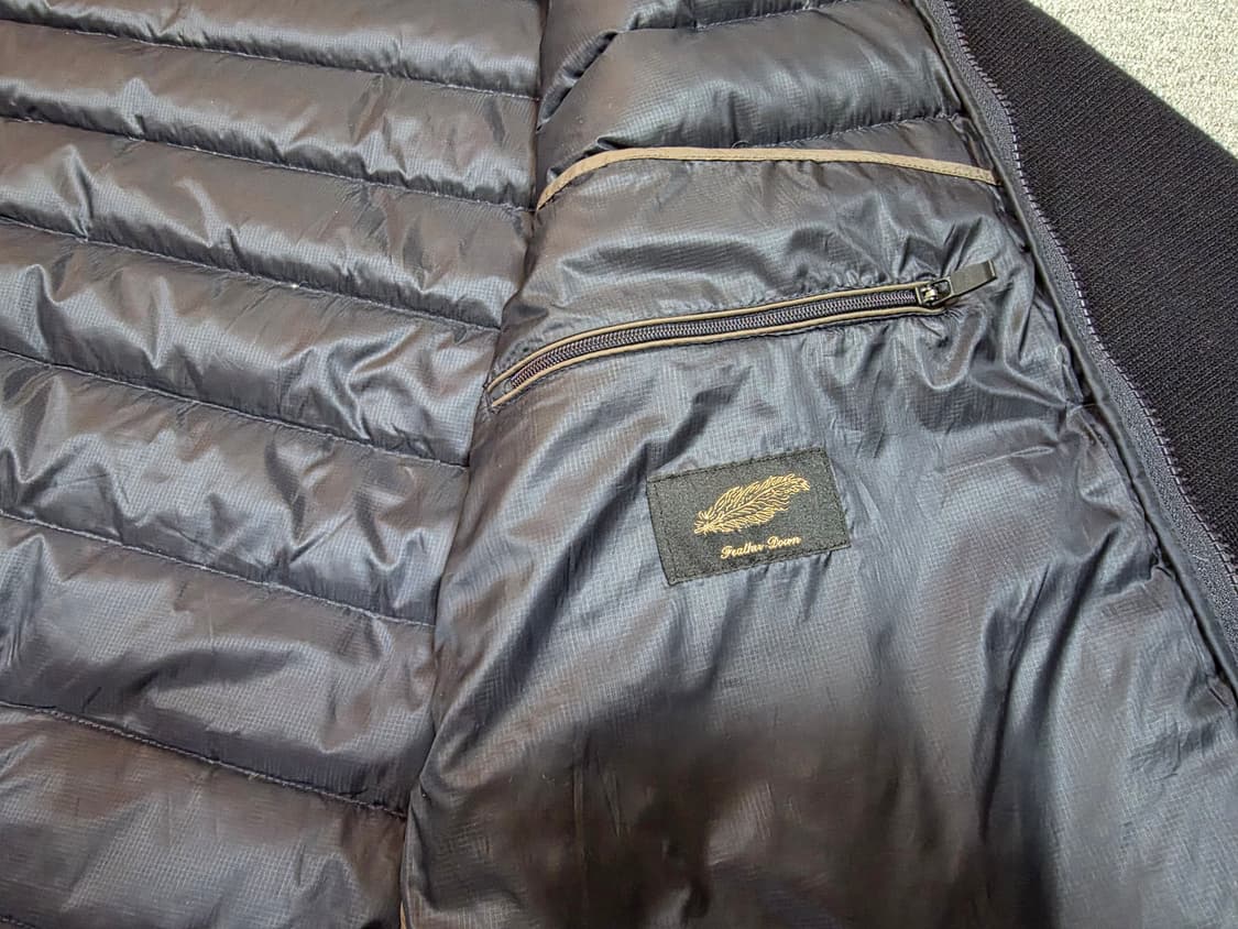 마시모두띠 네이비 패딩 니트 자켓 [100사이즈] 상품이미지8