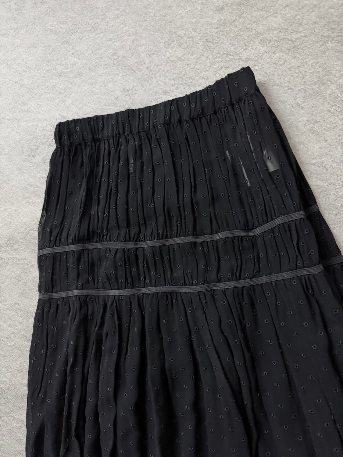 꼼데가르송 트리콧 스커트 상품이미지3