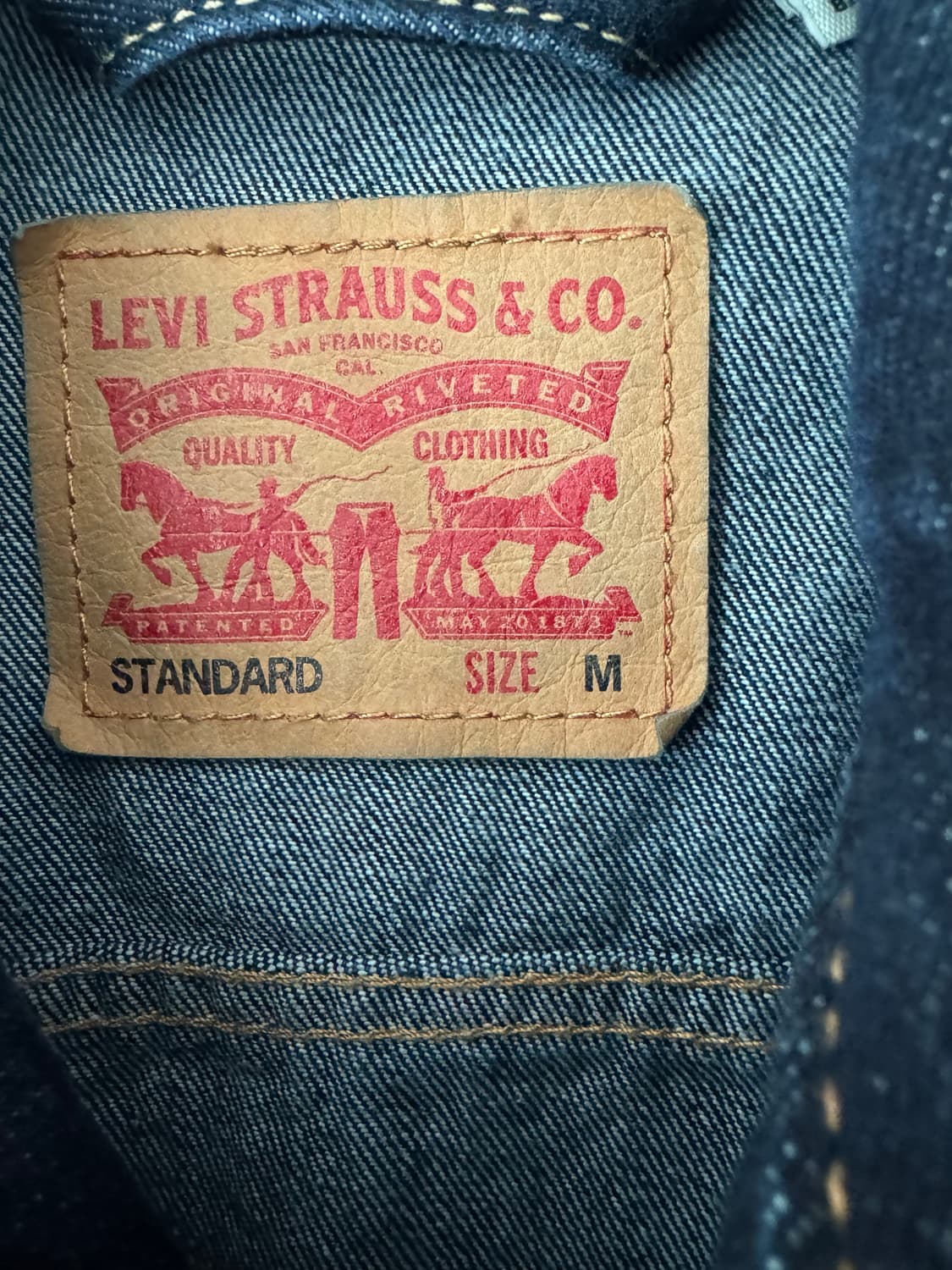 (거의새제품) 리바이스 트러커 타입3 현행 M 상품이미지3