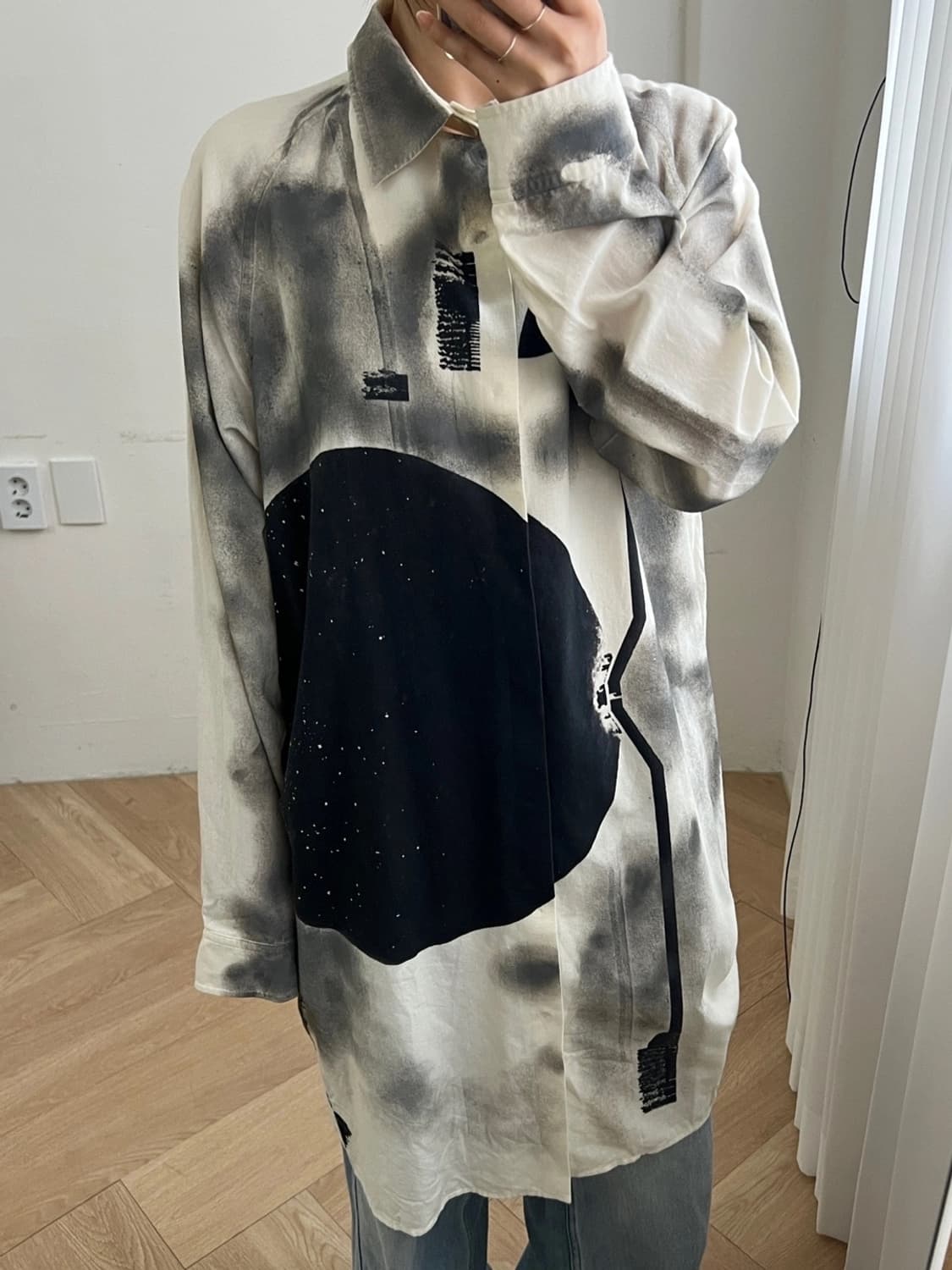 요지야마모토 롱셔츠 상품이미지5