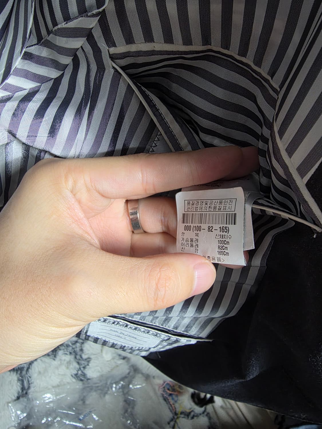 톰브라운 수트 다크그레이 0사이즈 상품이미지4