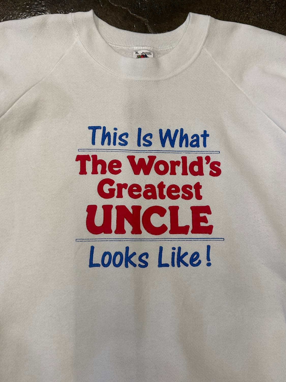 90s Fruit of the loom 프룻오브더룸 스웻셔츠 XL 상품이미지3