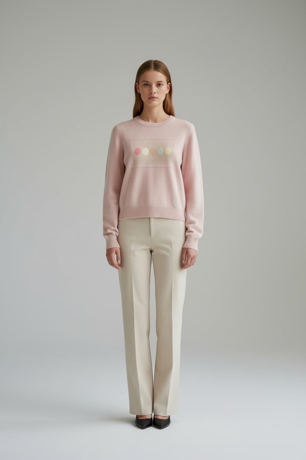 .40/ 샤넬 캐시미어 라운드 니트 상품이미지2