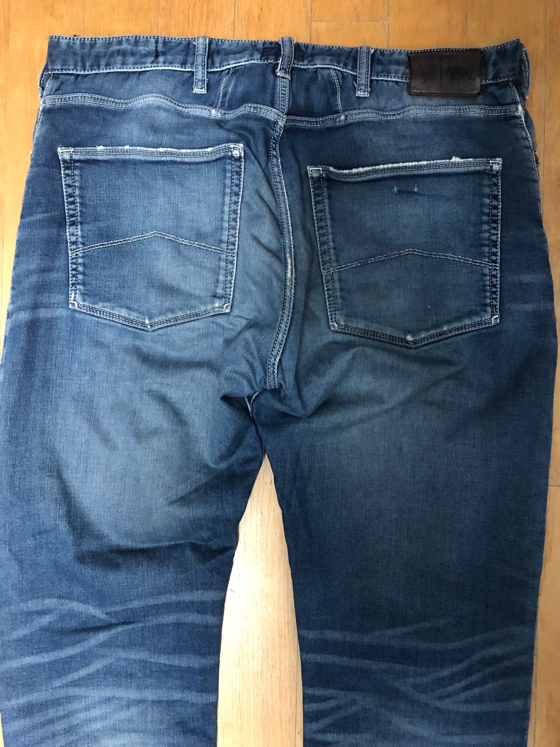 아르마니 알마니 J45 빈티지 워싱 레귤러핏 데님팬츠 36 상품이미지6