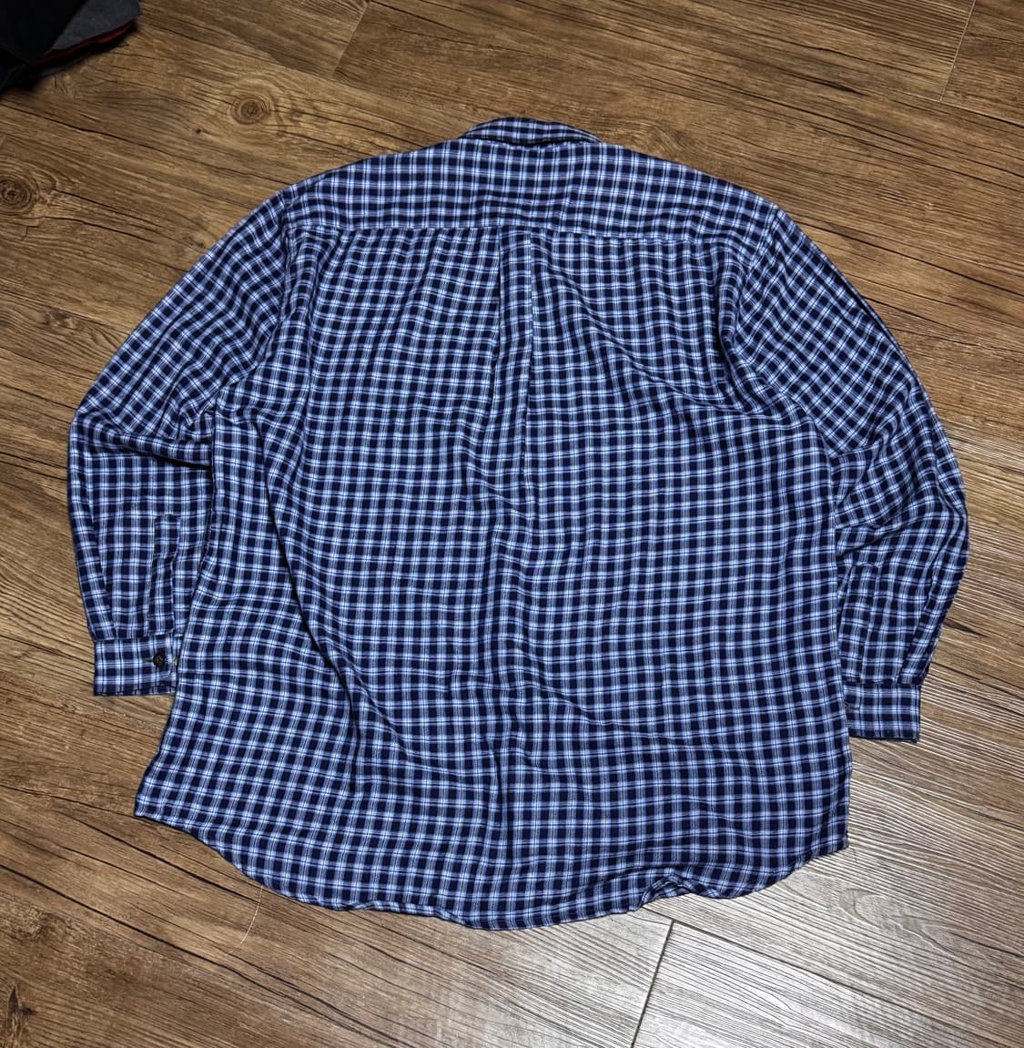 [XL] 칼카니 스포츠 올드스쿨 체크 남방 셔츠 상품이미지3