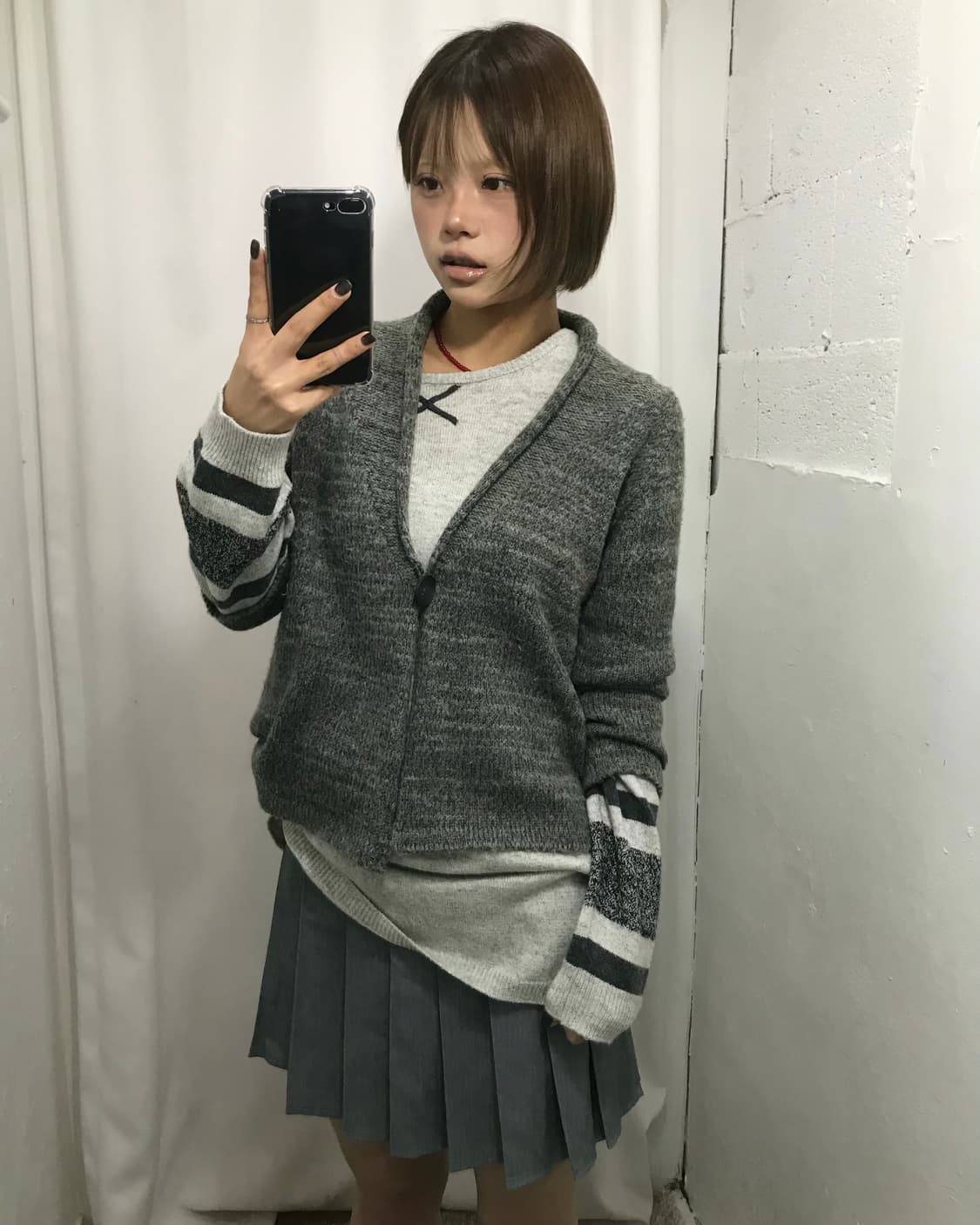 💭 눈꽃 패턴 코디 💭 상품이미지4