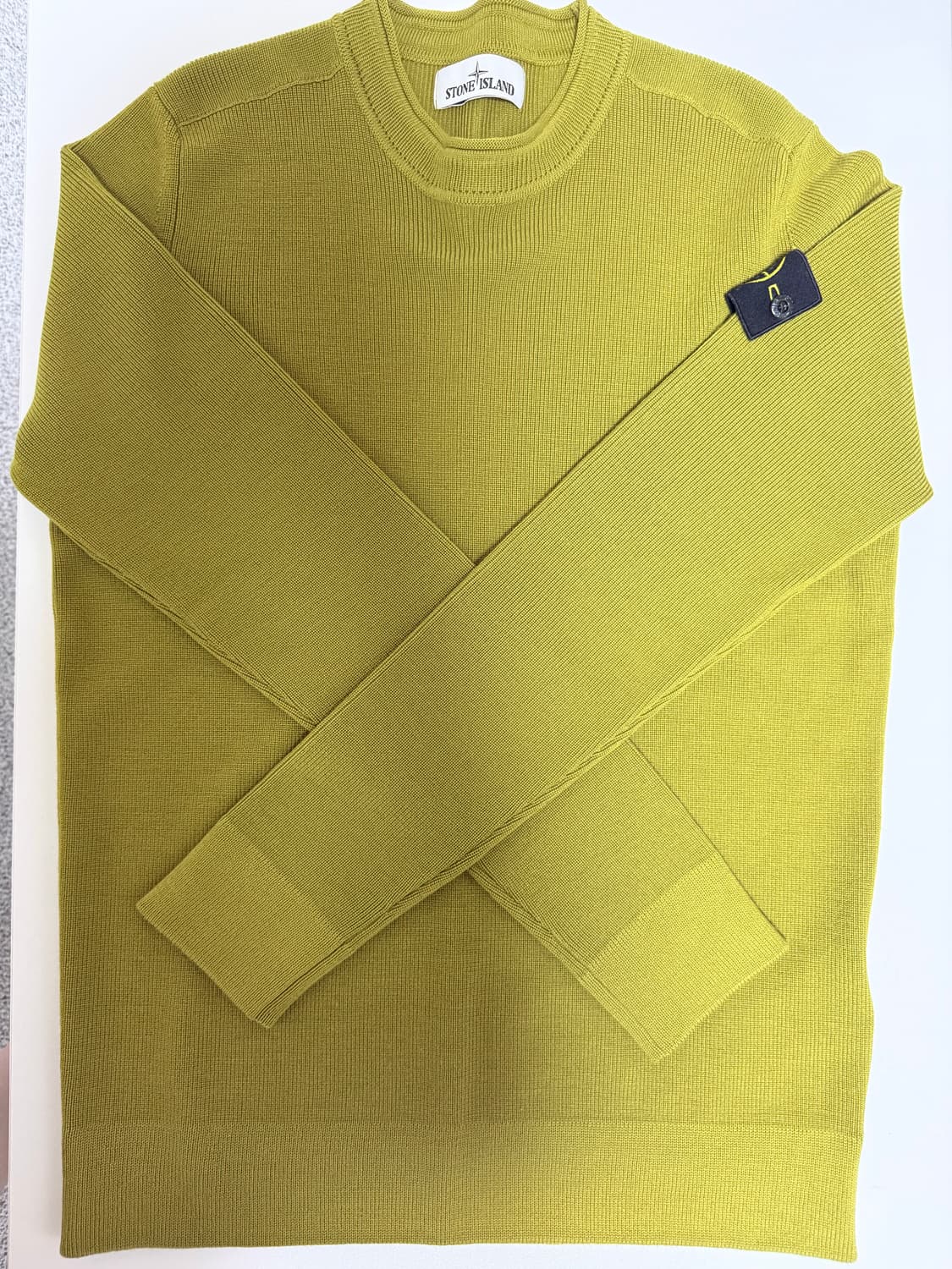 스톤아일랜드 올리브 니트 상품이미지1