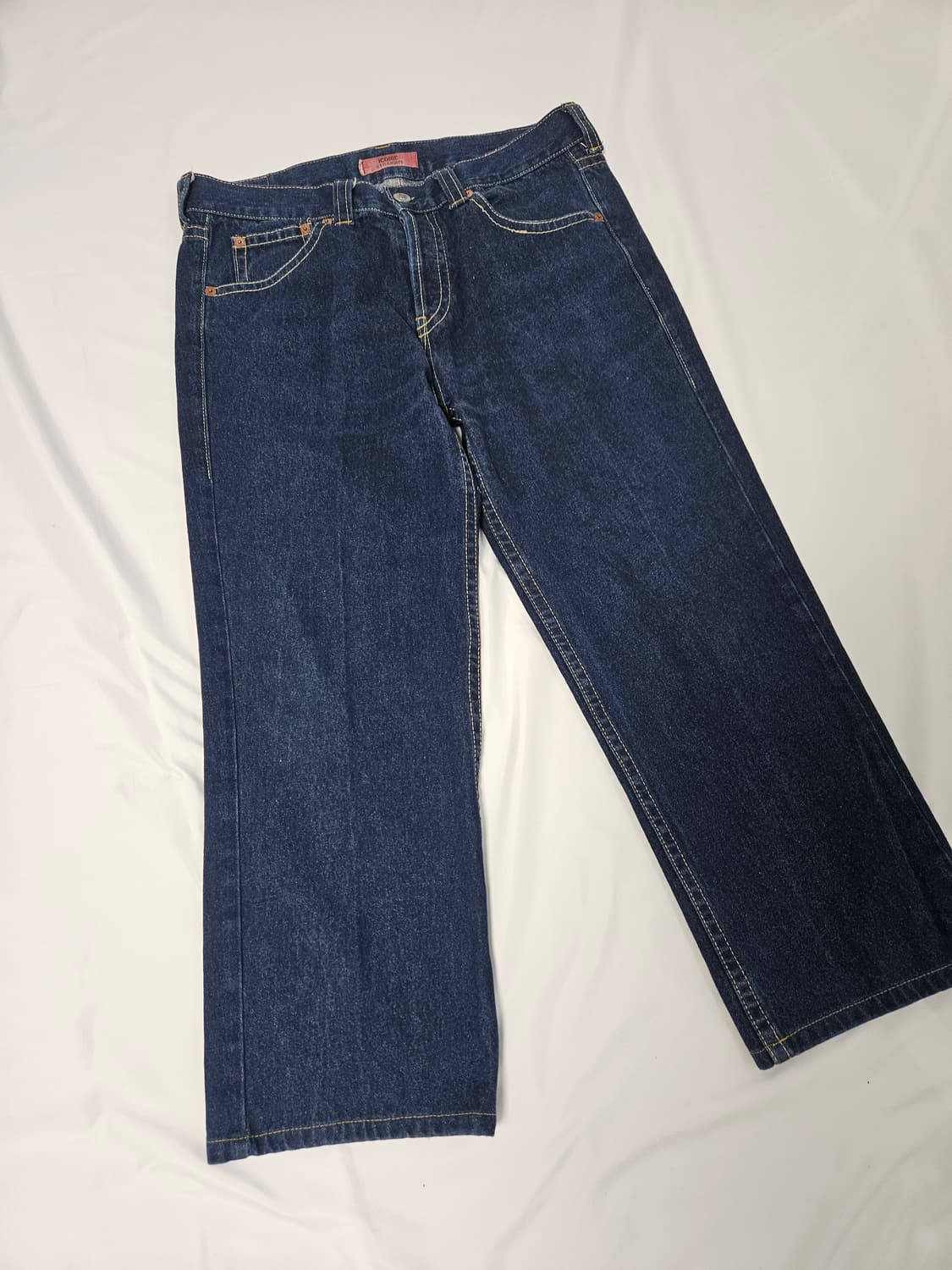 리바이스 901 아이코닉 타입1 와이드 스트레이트핏 데님팬츠 빈티지 36 상품이미지3