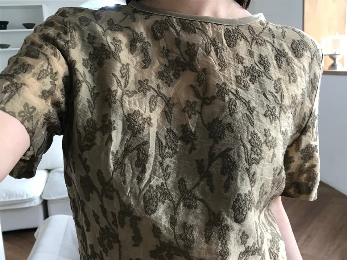 vintage pattern blouse 상품이미지6