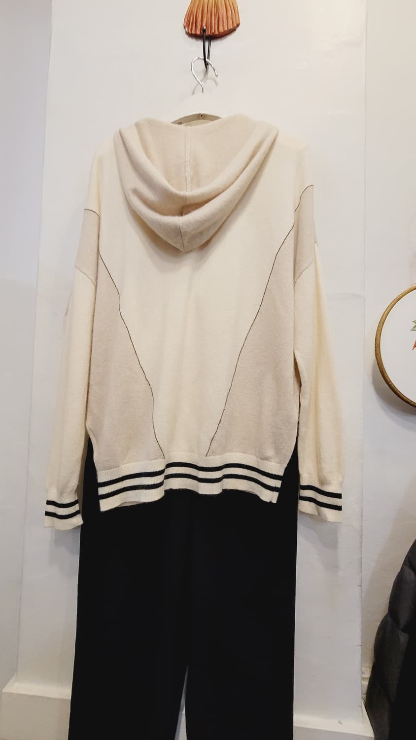 캐시미어 100% 후드집업 상품이미지4