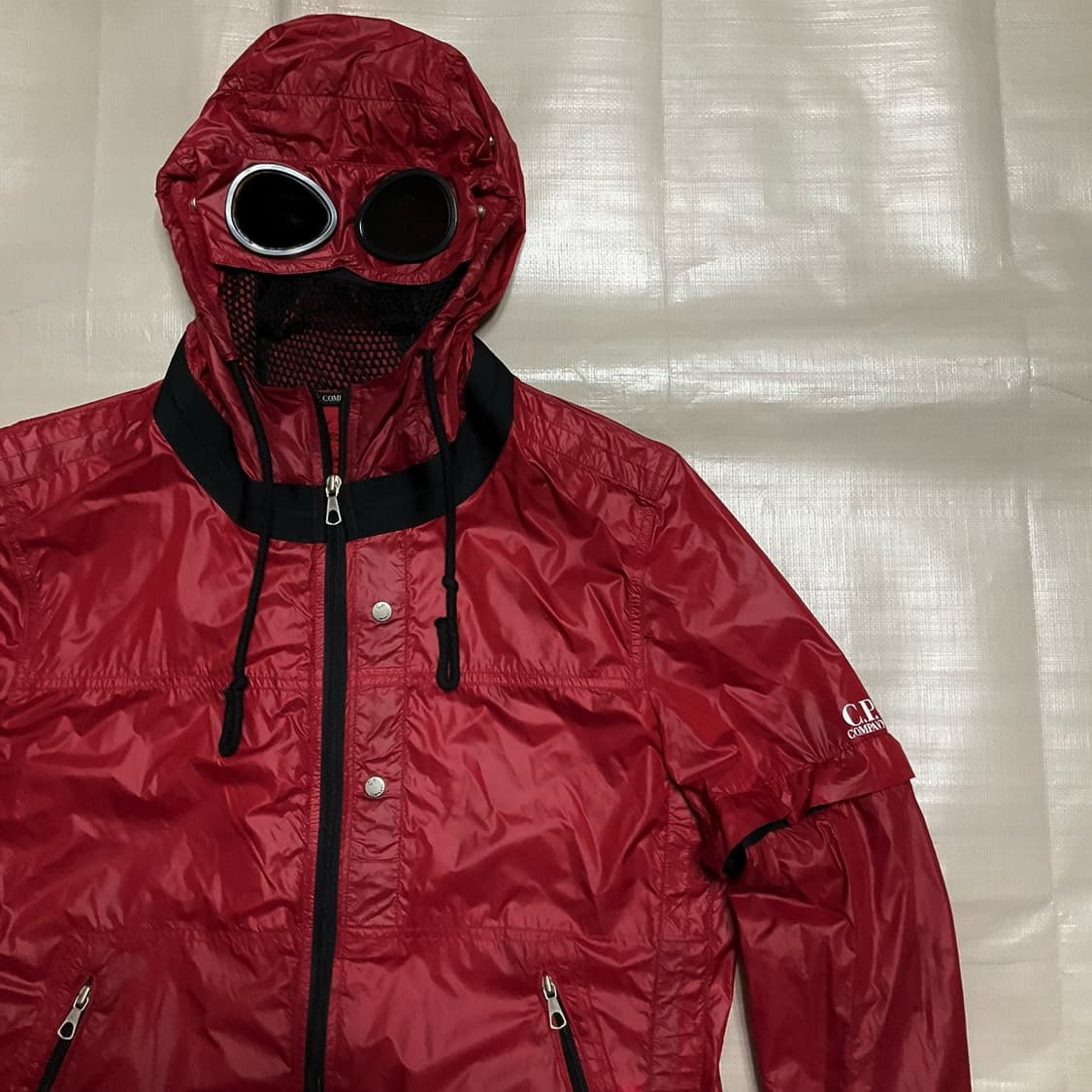 CP컴퍼니 고글 후드 나일론 자켓 상품이미지2