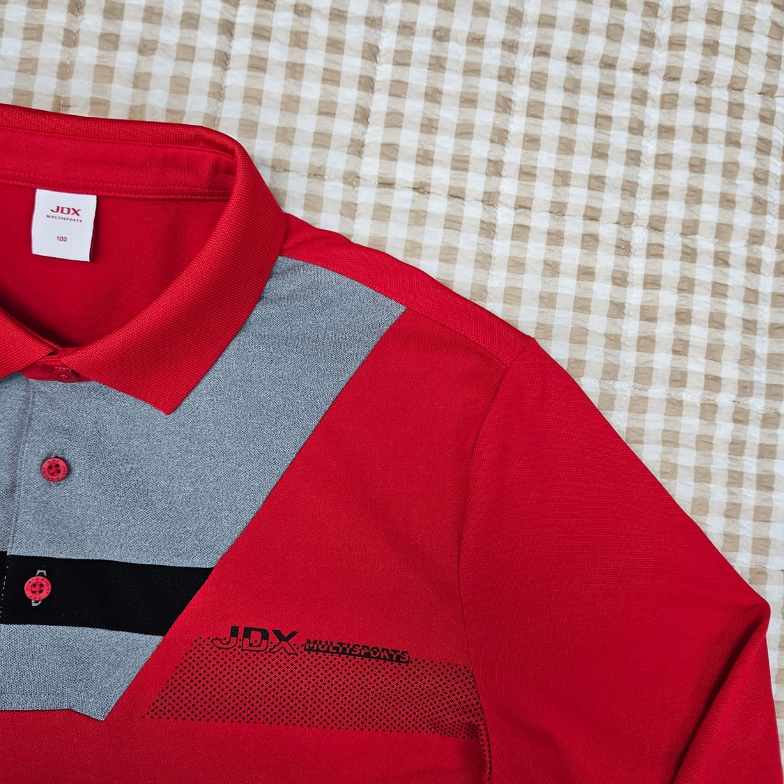 JDX 골프웨어 긴소매 카라티 남자100 상품이미지3