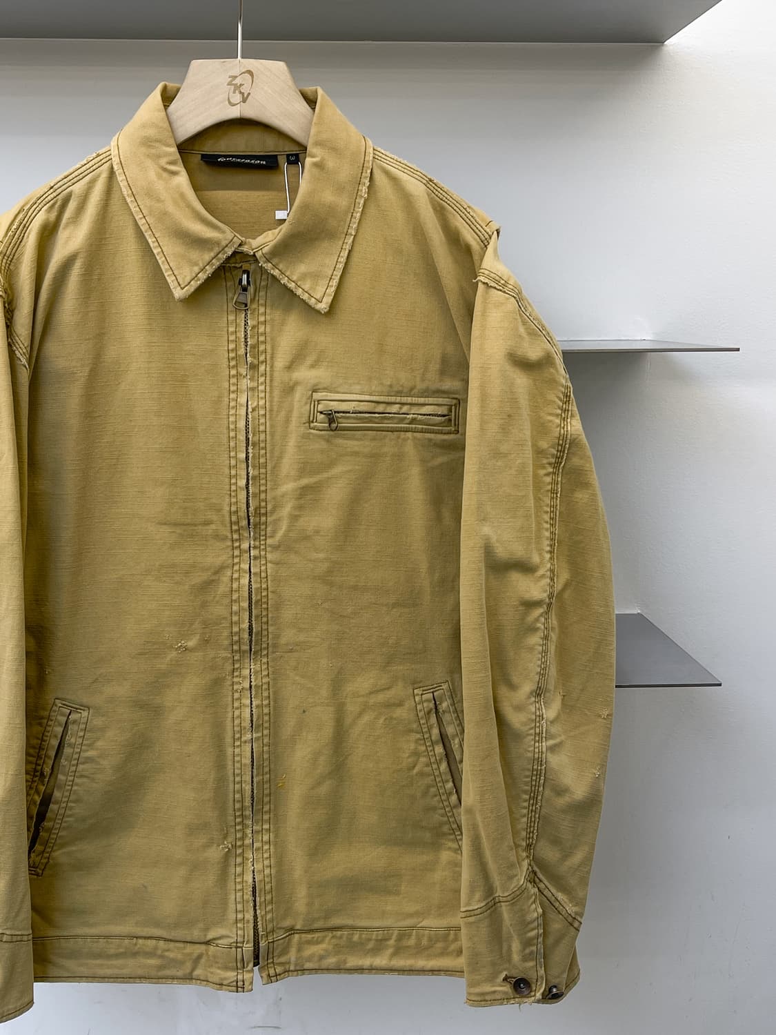 Fourseason 디스트레스드 디트로이트 워크 자켓 상품이미지3