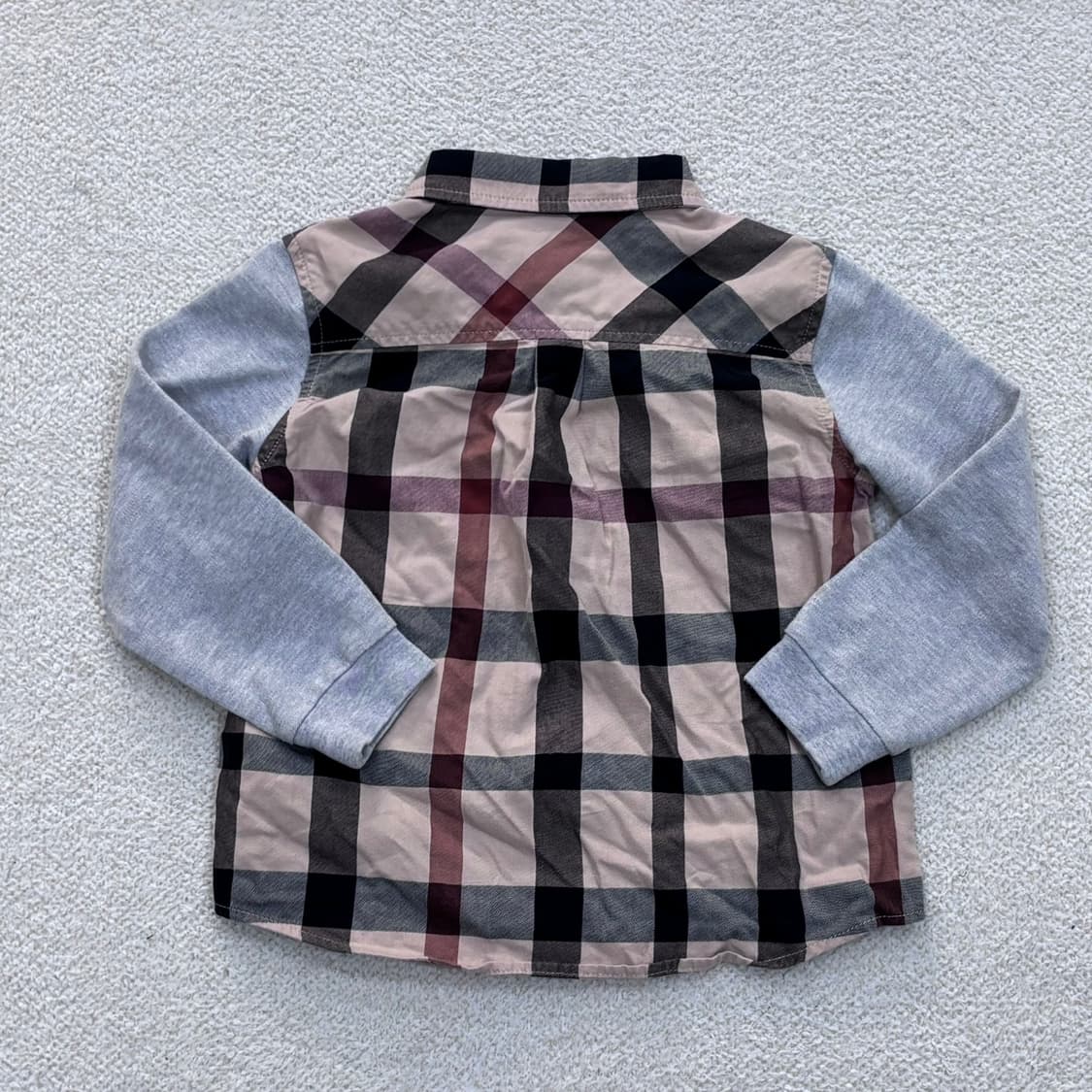 110 닥스 키즈 체크 패턴 셔츠 0324E 상품이미지2