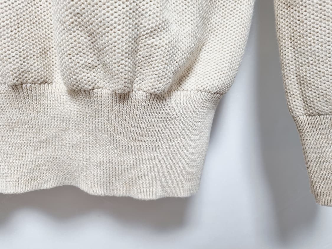 남성 폴로 피마코튼 PIMA 베이지 긴팔 니트 스웨터 상품이미지7