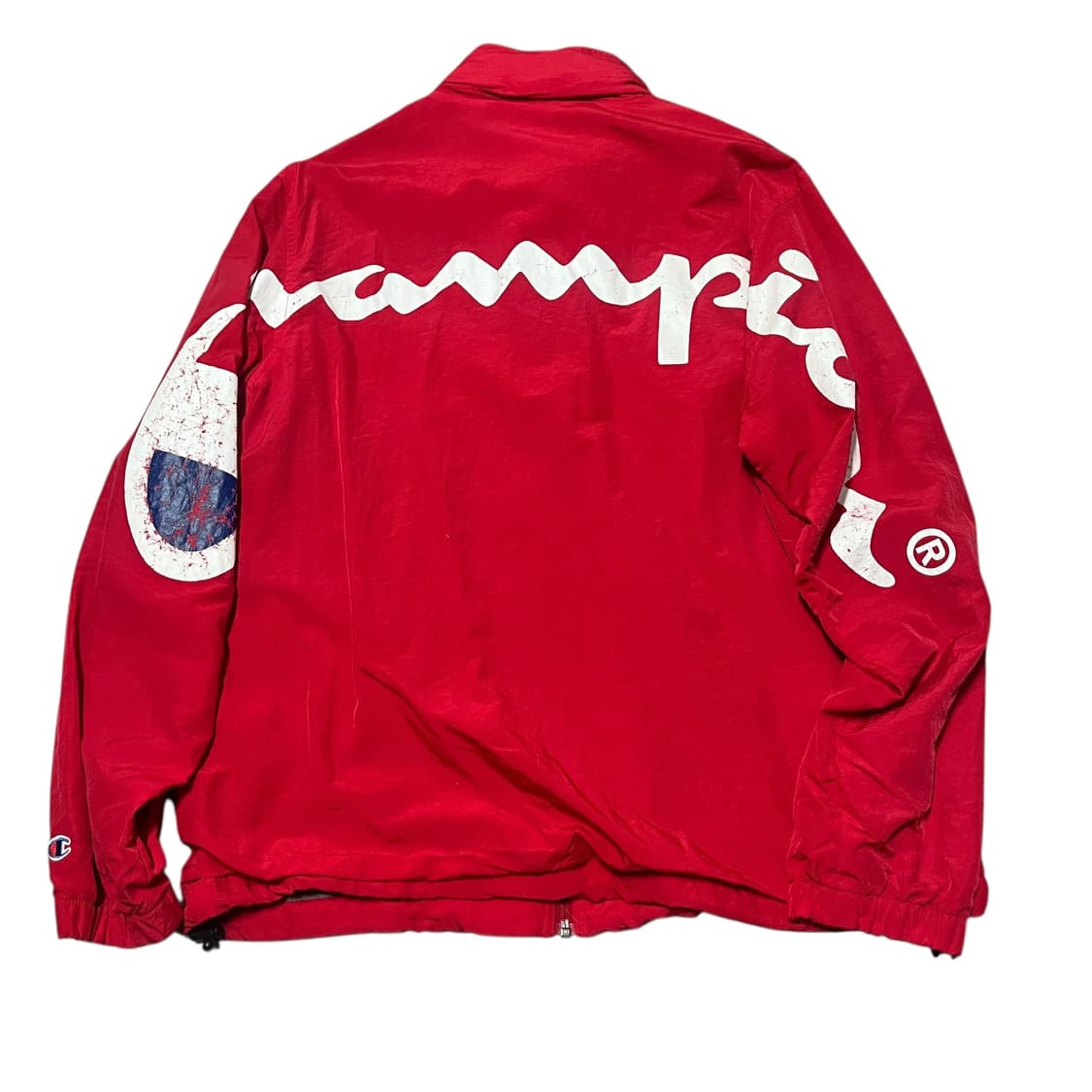 슈프림 x 챔피온 18SS 트랙 자켓 바람막이 레드 상품이미지2