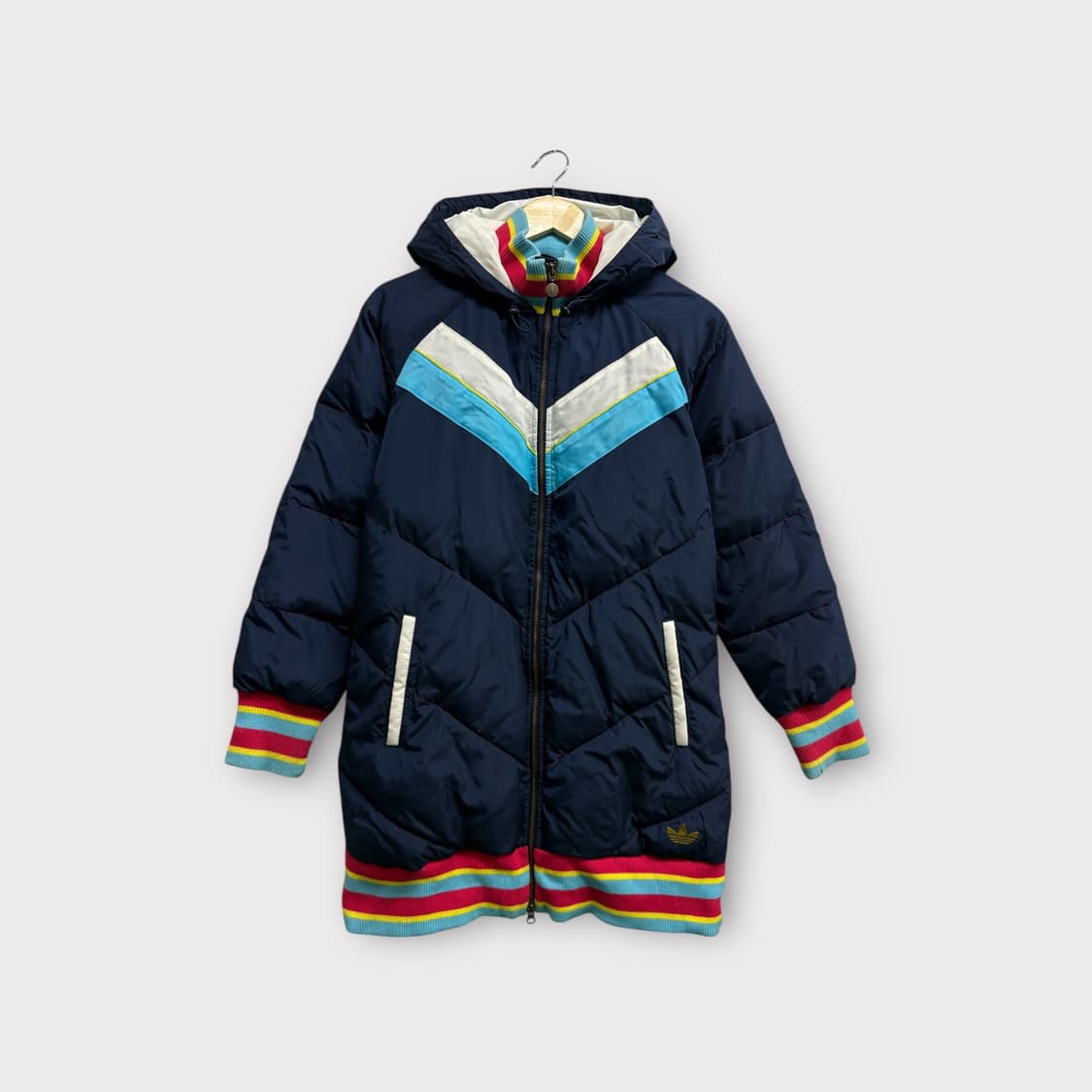 아디다스 올드스쿨 레인보우 패딩 M 상품이미지1
