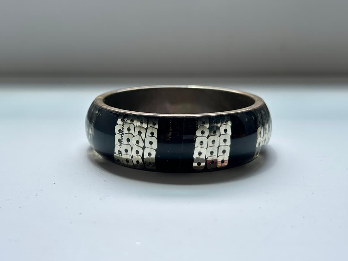 스팽글 배색 뱅글 상품이미지1