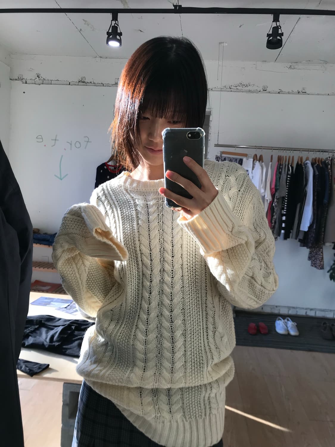 vintage twis knit   상품이미지7